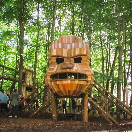 Sfeervolle Chalet Op De Veluwe In Hoenderloo 호텔 외부 사진
